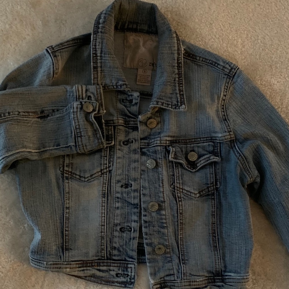 Cropped Denim Jacket